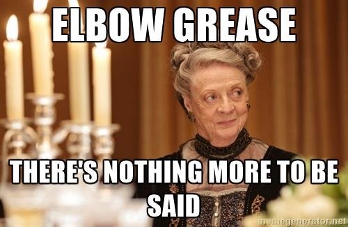 немного усилий